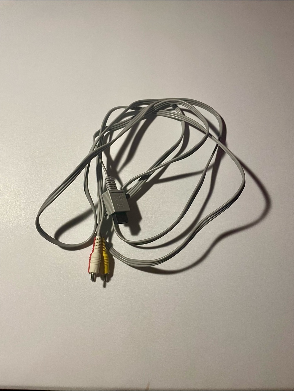 Original Nintendo Wii AV Cable RVL-009 Video Audio Cord OEM TESTED WORKING